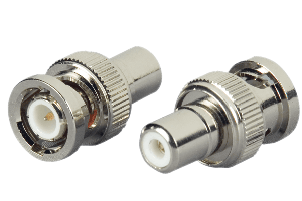 BNC-stik / RCA-fatning adapter