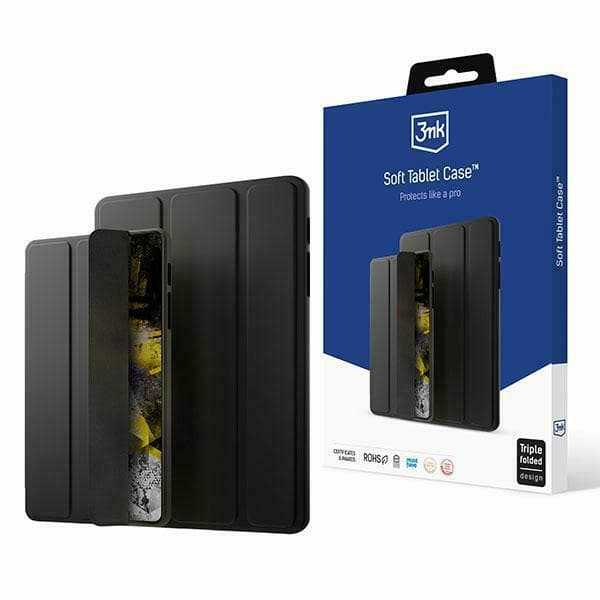 3MK blødt tablet-cover til iPad Pro 11", sort