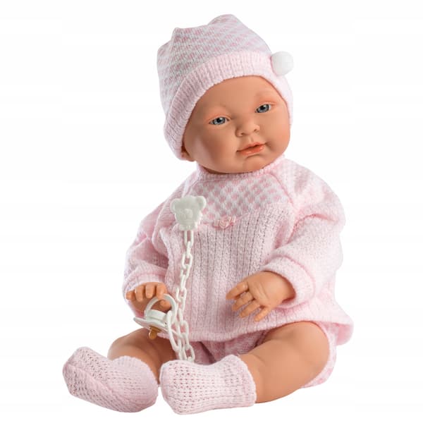 Llorens 45024 baby Sofia 45 cm rosa tröja