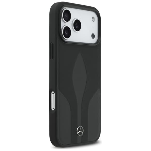 Mercedes The Move MagSafe-etui i læder til iPhone 17 Pro Max, sort