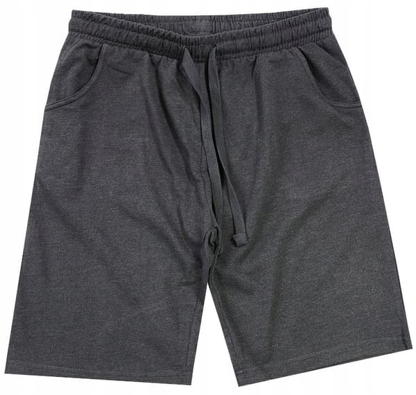 Herreshorts bomuldsshorts trøje grafitmeleret XL V014C