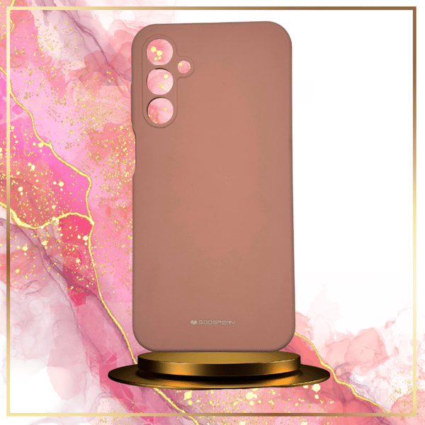 Mercury Silikone Etui til Galaxy A15 5G, Pink Sand
