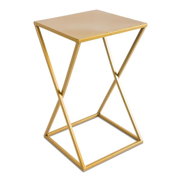 Blomställning 40 cm, guld, modern