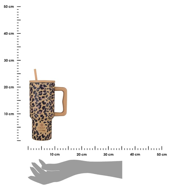 Spotted Prowl 900ml termosmugg med sugrör