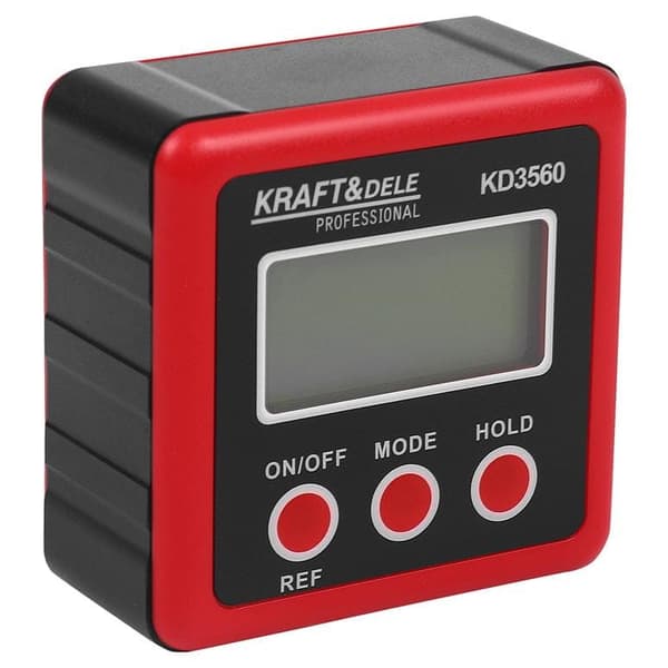 Digital elektronisk vinkelmåler med magnet KD3560