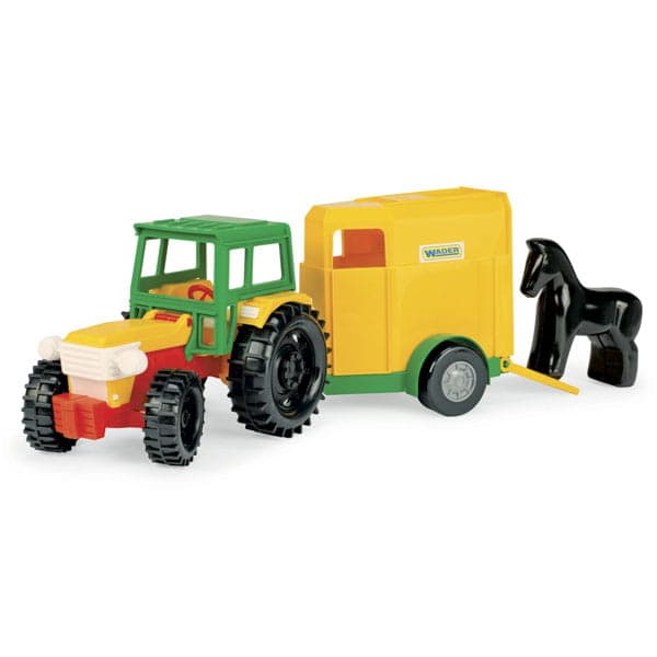 Traktor med hästsläp 35003
