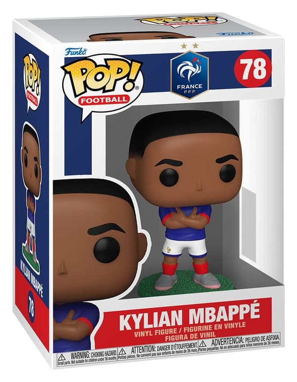 Funko POP FFF Frankrig 78 Kylian Mbappé figur