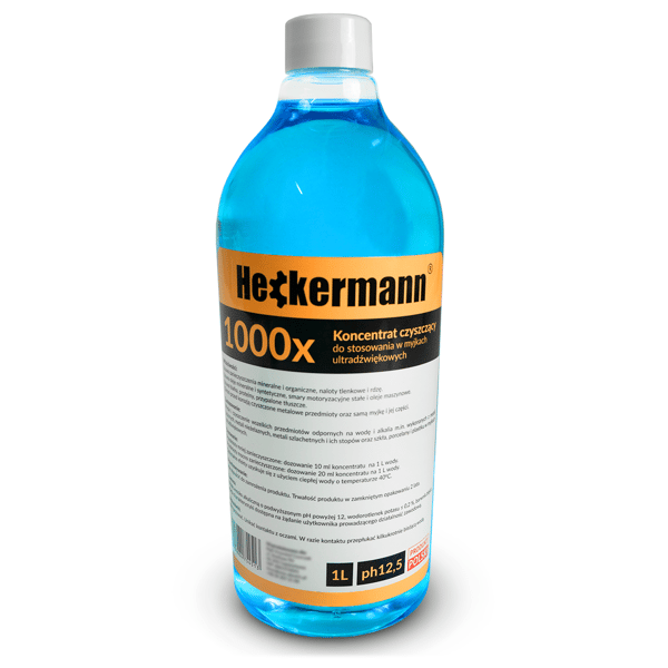 Sæt med 2x HECKERMANN ultralydsrenservæske 1L