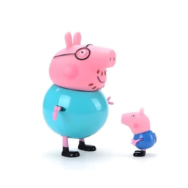 Set med 4 Peppa-figurer