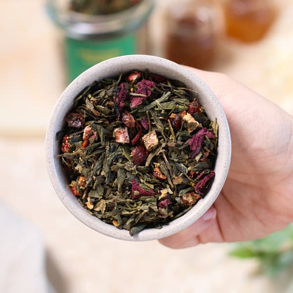 BLOMSTER SENCHA - GRØN TE - GODE NOTER 60G