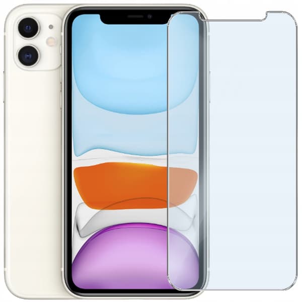 2x Härdat glas för Apple iPhone 11 / XR 9H-glas, 2-pack