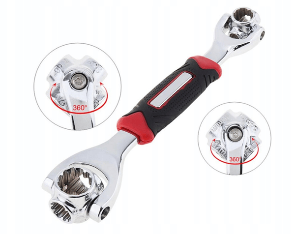 15505 UNIVERSAL DRIVENØGLE 48IN1 8-19MM MULTIFUNKTIONEL