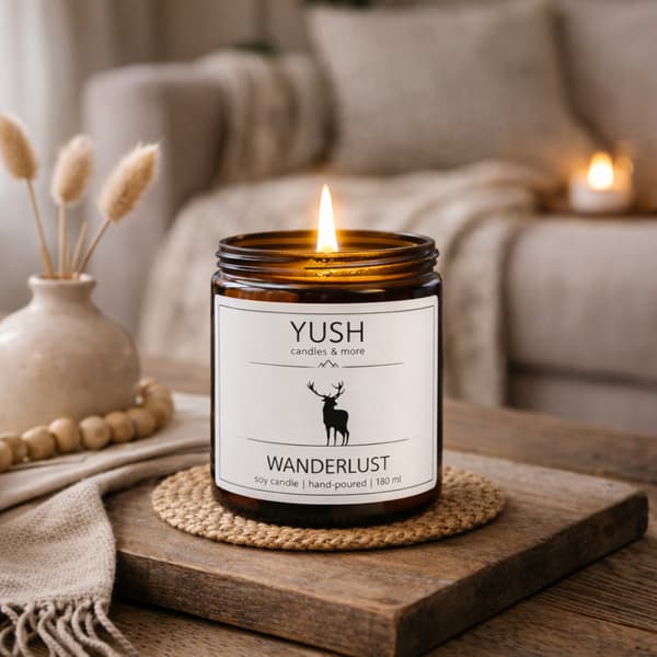 Wanderlust - SOJALYS SOLBÆR, BERGAMOT, ÆBLE - YUSH - 180ml