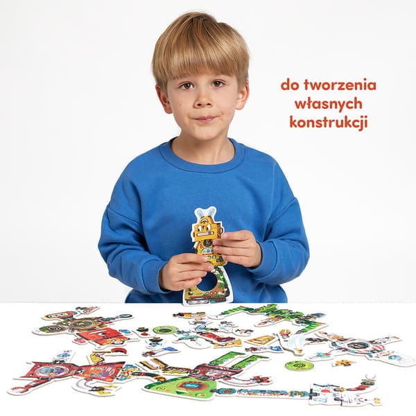 CzuCzu Kreativa Pusselrobotlabb