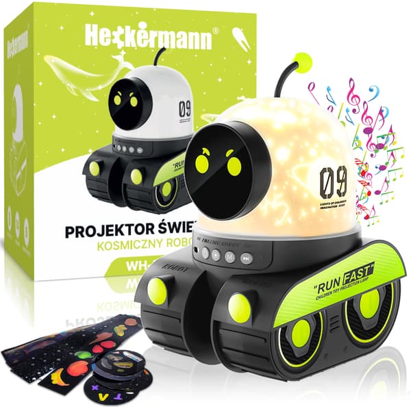 Heckermann WH-E03 robotti-LED-tähtiprojektori