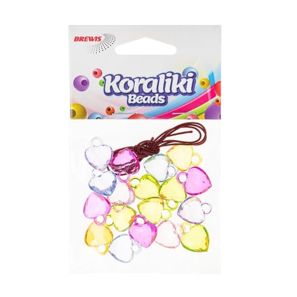 Hjerteperler på snor