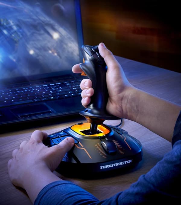 Thrustmaster T.16000M FCS PC Joystick Svart/Orange (2960773)