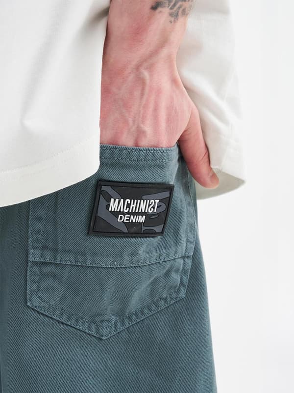 MyStars Washing Basic 31 Blå Herrjeansshorts