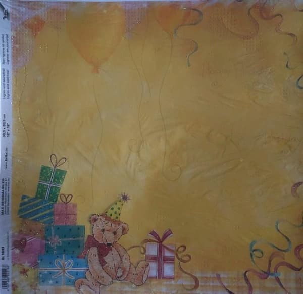 Designpapper 190 g/m2 30,5x30,5 cm 5 ark