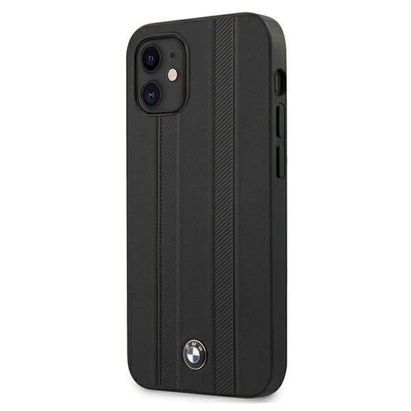 BMW Signature Dækmærke Etui til iPhone 12 mini, Sort