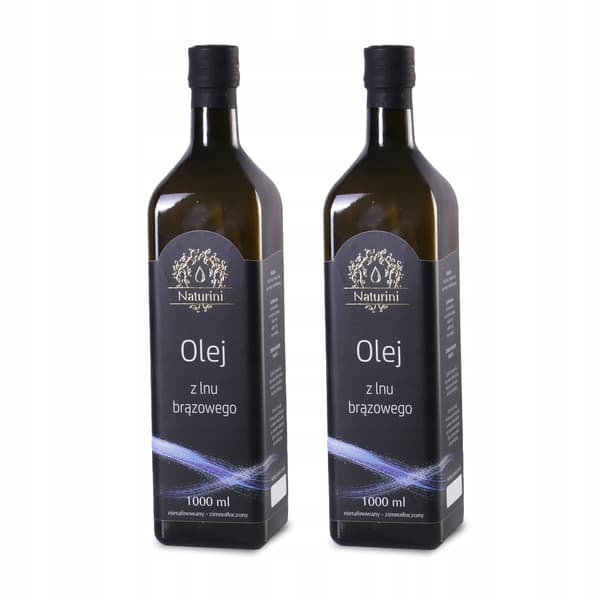 Koldpresset linolie 2x1000ml Naturini