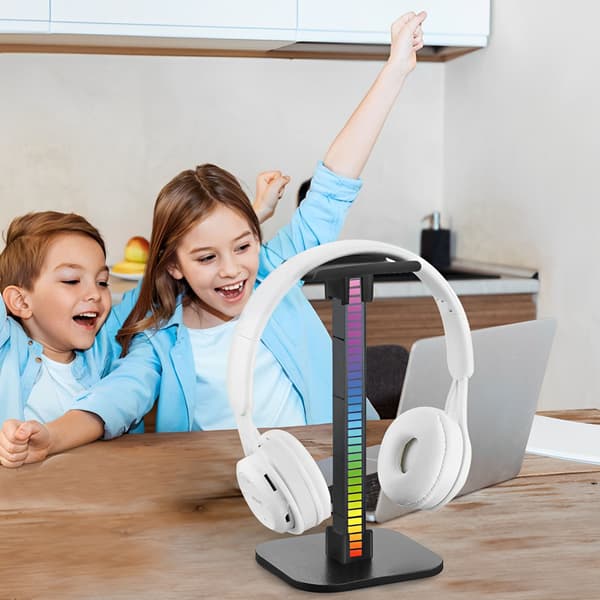 MOZOS D11 stativ til over-ear hovedtelefoner RGB LED