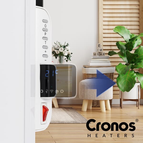 IR-värmepanel CRONOS Synthelith PRO CRP-330TWP Vit