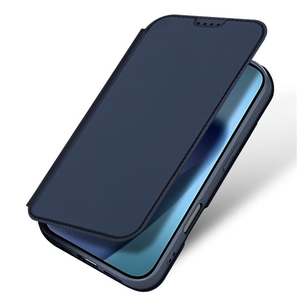 Dux Ducis iPhone 17 Skin Pro Flip-etui, Marineblå