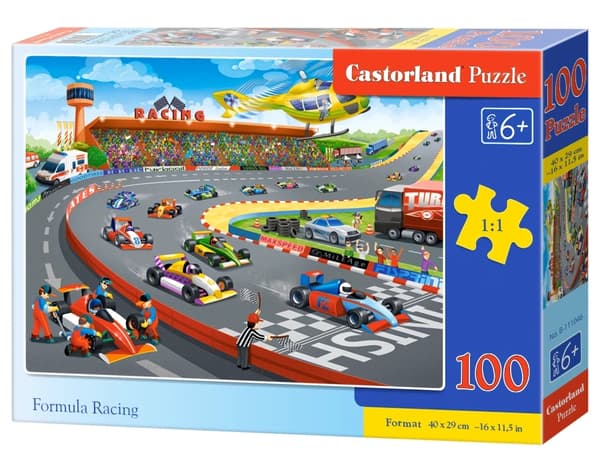 Puzzle 100 B-111046 Formula Racing