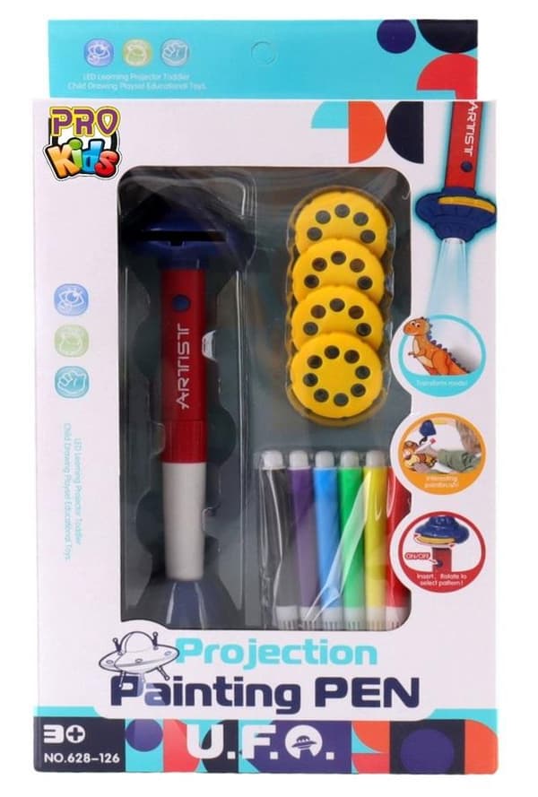 Projektori ja tussisarja