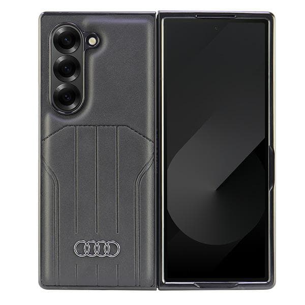 Audi MagSafe-etui i kunstlæder til Galaxy Z Fold6, sort