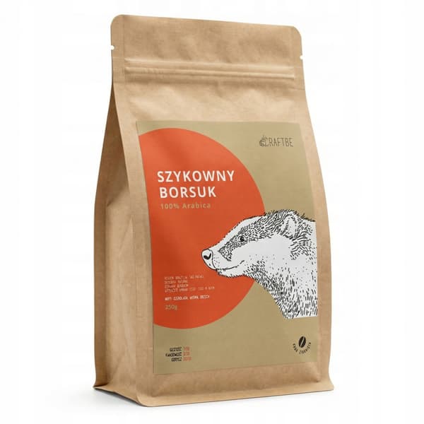 Craftbe Kaffebønner Chic Badger 250g