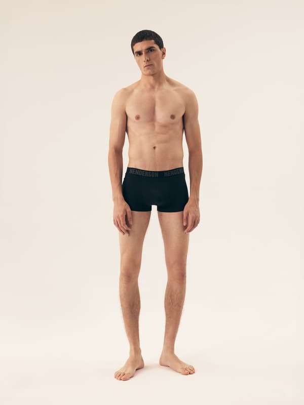 Optic Henderson 5-pack boxershorts | svart, grå M