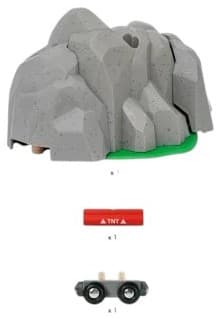 Brio 36044 World Eksploderende Tunneltog