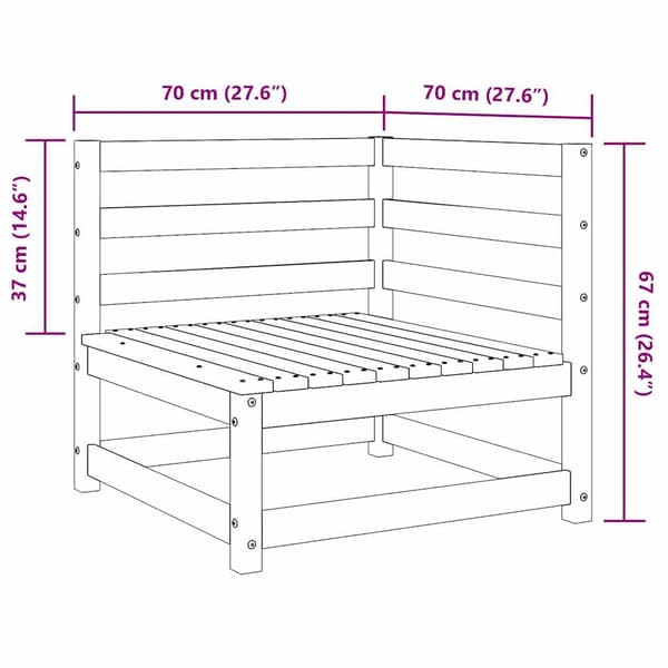 vidaXL 2-personers stofsofa, blå