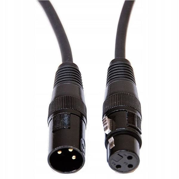 CABLE4ME DMX 3-benet 1m kabel til lys