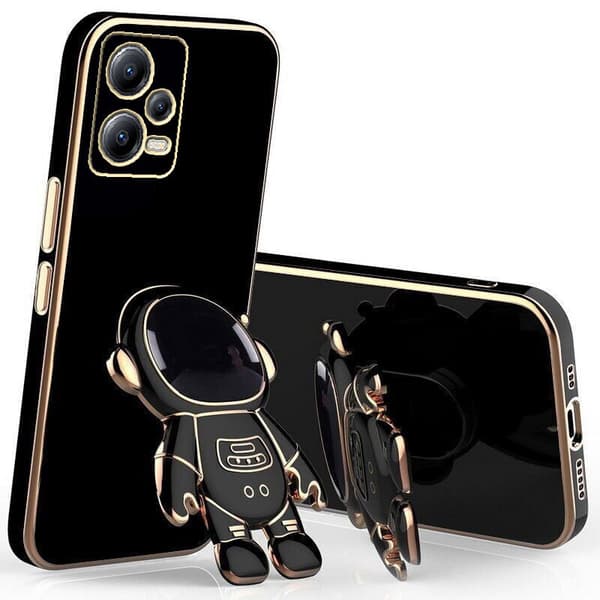 Etui til Xiaomi Redmi Note 12 5G / POCO X5 5G, Astronaut, sort