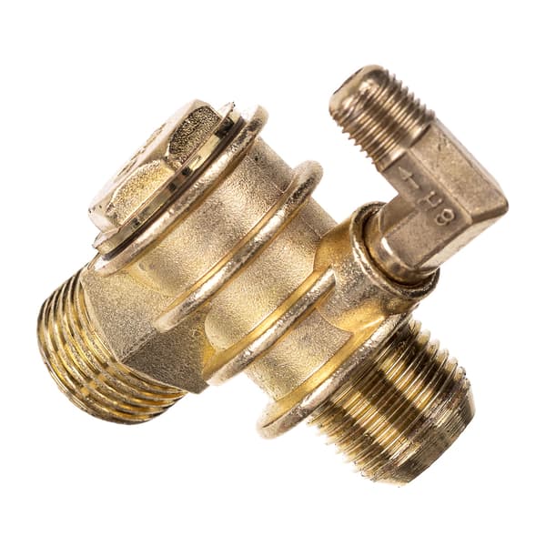 BACKVENTIL FÖR KOMPRESSOR 1/2" 3/4" MED AVLUFTNINGSMETALL