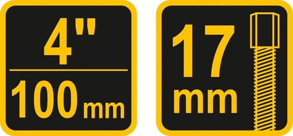 Kaksipuolinen palkkivetolaite 100mm 80471 VOREL