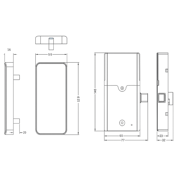 S4A-179 kaapin lukko