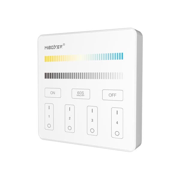 MiBoxer B2 panelfjärrkontroll (4 zoner, CCT) - vit