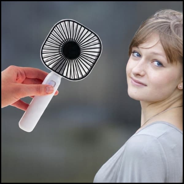 VENTILATOR MINI HÅNDVENTILATOR REJSE STRANDSKRIVEBORD USB