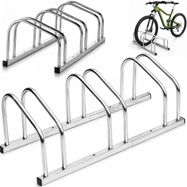 Cykelställ med 3 stationer
