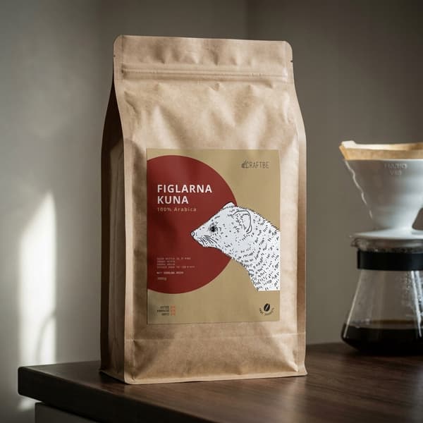 Craftbe Kaffebønner Playful Marten 1kg