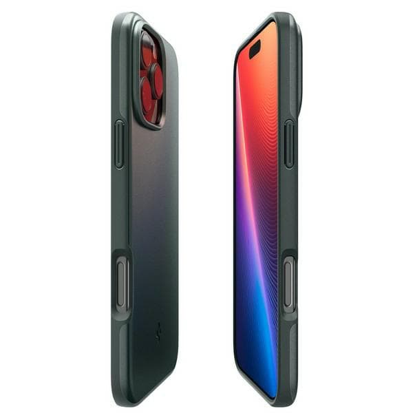 Spigen Thin Fit Mag-cover til MagSafe til iPhone 16 Pro Max, grøn