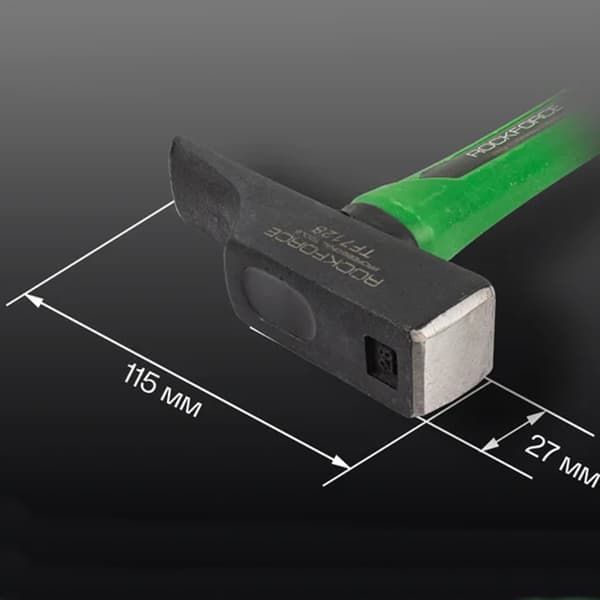 ROCKFORCE ERGONOMIC -rakennusvasara peltilevyn oikaisuun 480 g