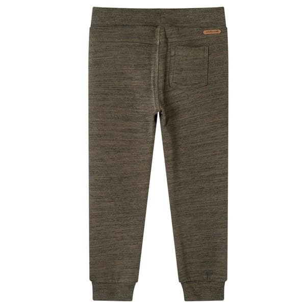 Barnmjukisbyxor, khaki melerad, 92