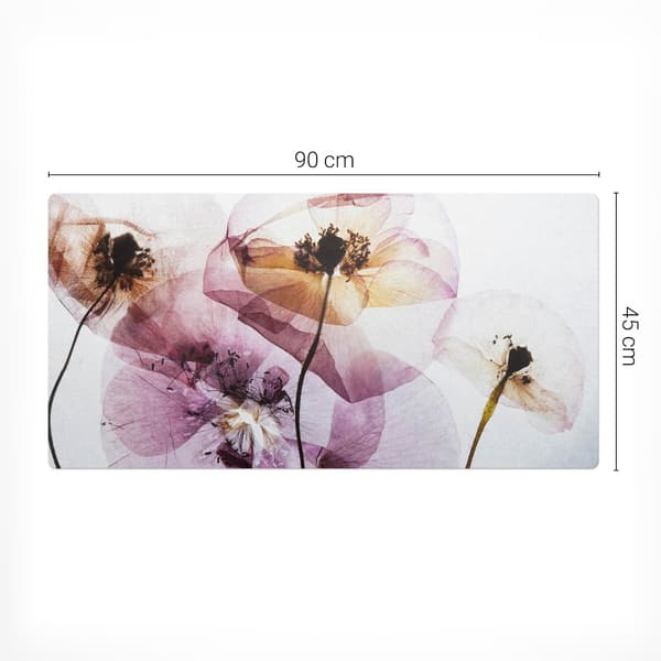 Ethereal Flowers universal beskyttelsesmåtte til computerudstyr 90x45 cm