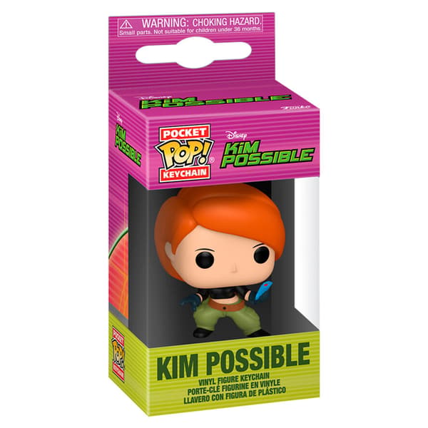 Funko POP Nyckelring Kim Possible Kim Possible Nyckelring Samlarfigur