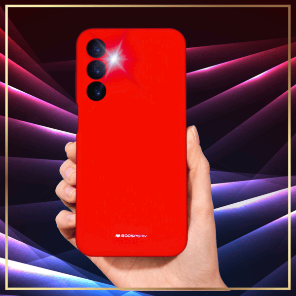 Mercury Silikone Etui til Galaxy A25 5G, Rød